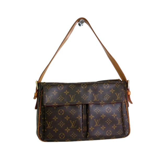 Pre Owned Louis Vuitton Monogram Viva Cite GM Shoulder Bag