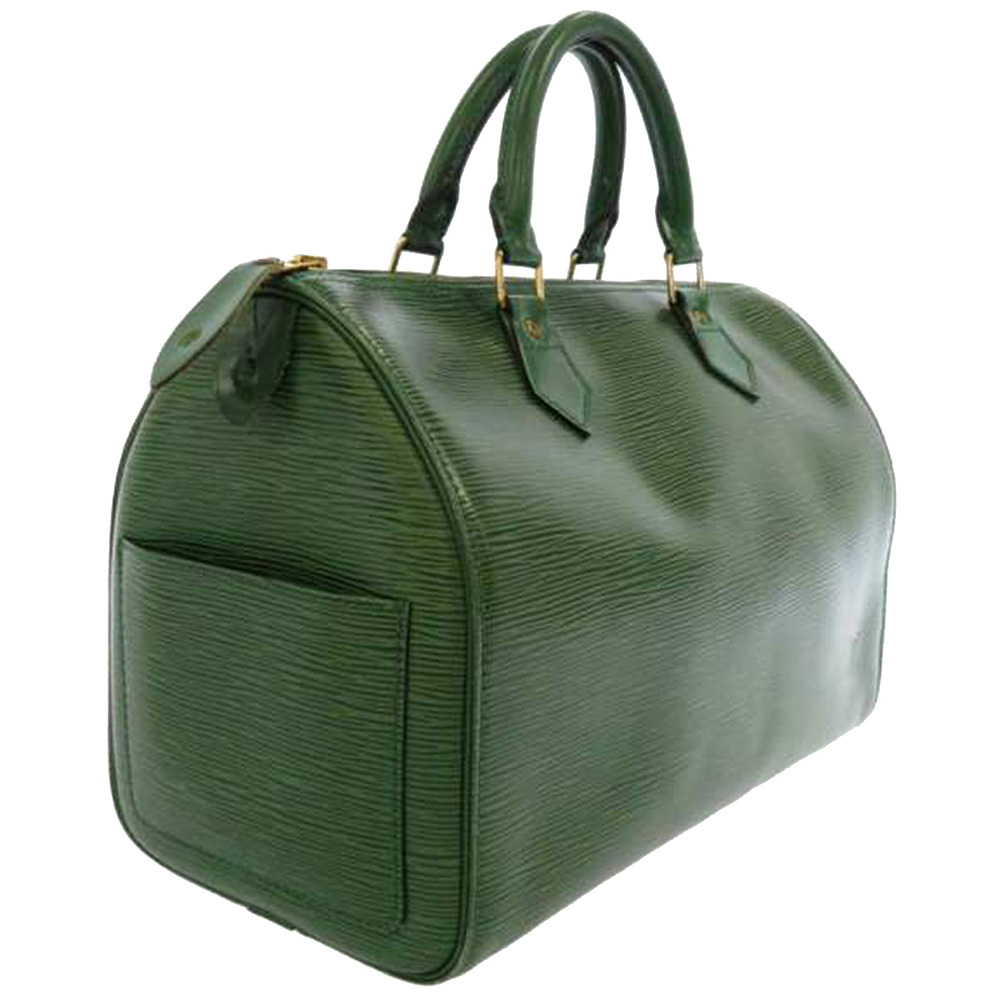 

Louis Vuitton Green Epi Leather Speedy 30 Bag