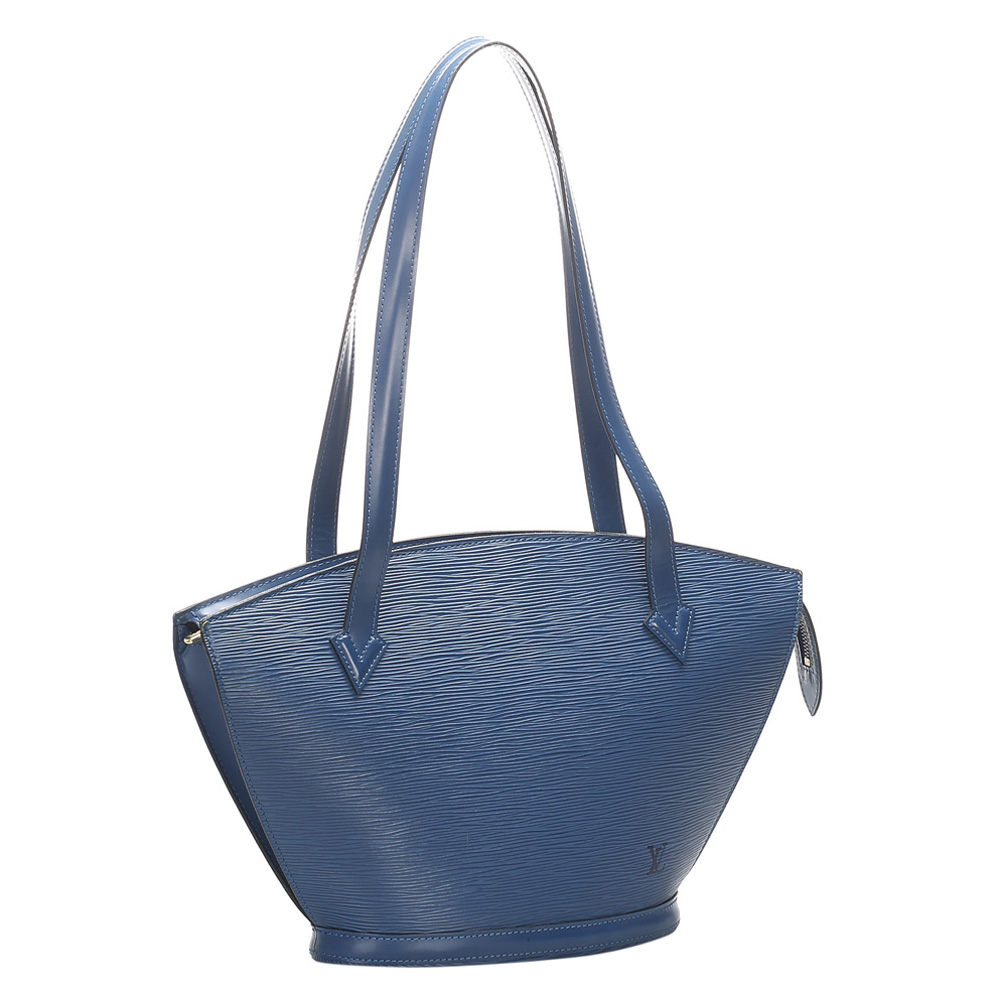 

Louis Vuitton Blue Epi Leather Saint Jacques PM Long Strap Bag