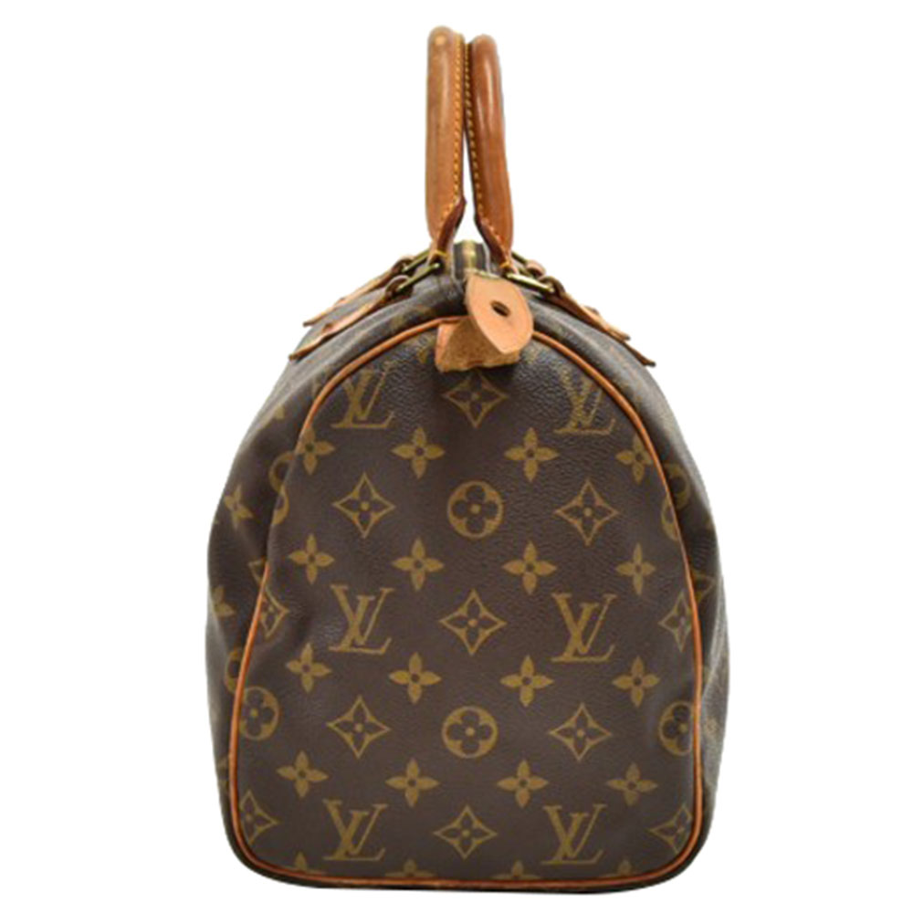 

Louis Vuitton Monogram Canvas Speedy 30 City Bag, Brown