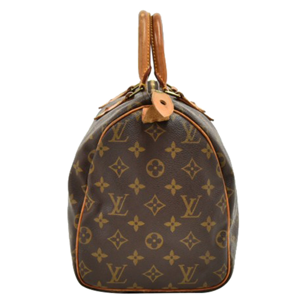 

Louis Vuitton Monogram Canvas Speedy 30 City Bag, Brown