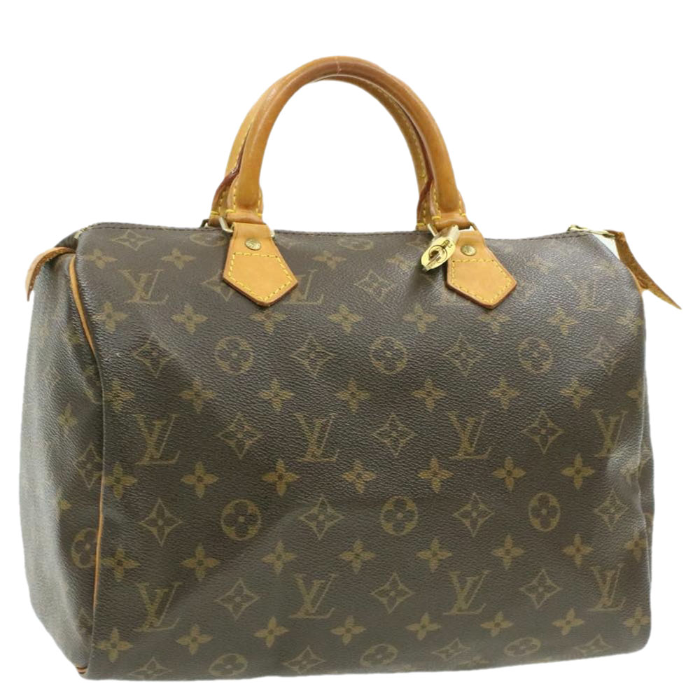 

Louis Vuitton Monogram Canvas Speedy 30 Bag, Brown