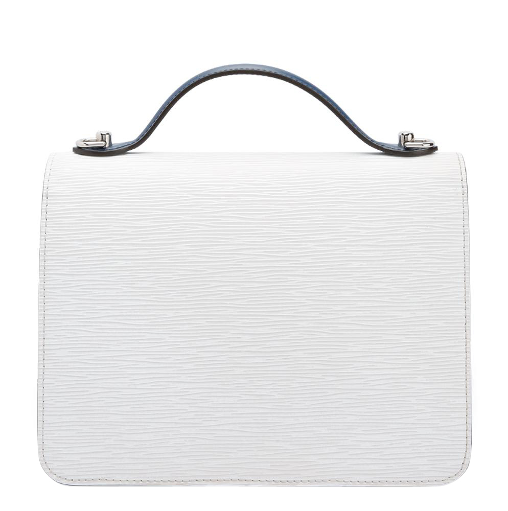 

Louis Vuitton White Epi Leather Neo Monceau Bag