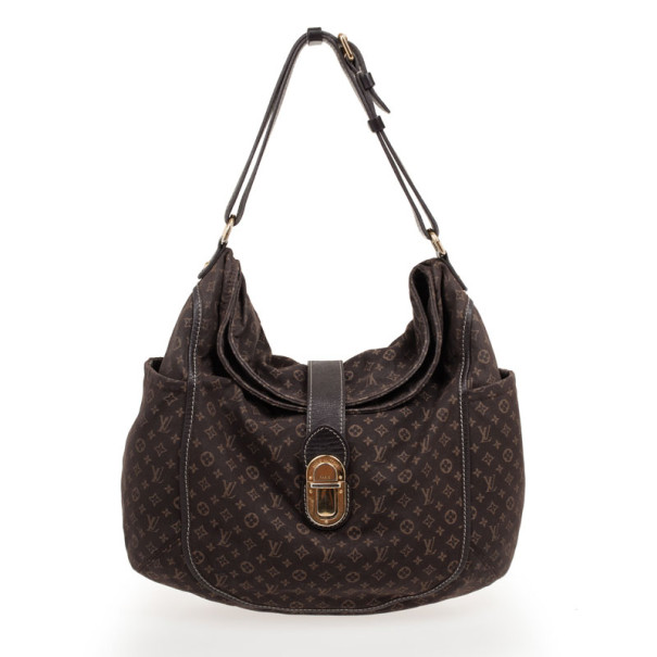 Pre Owned Louis Vuitton Monogram Idylle Fusain Romance Hobo Bag