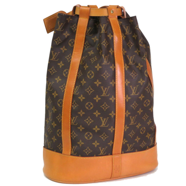 Pre Owned Louis Vuitton Monogram Randonee Backpack
