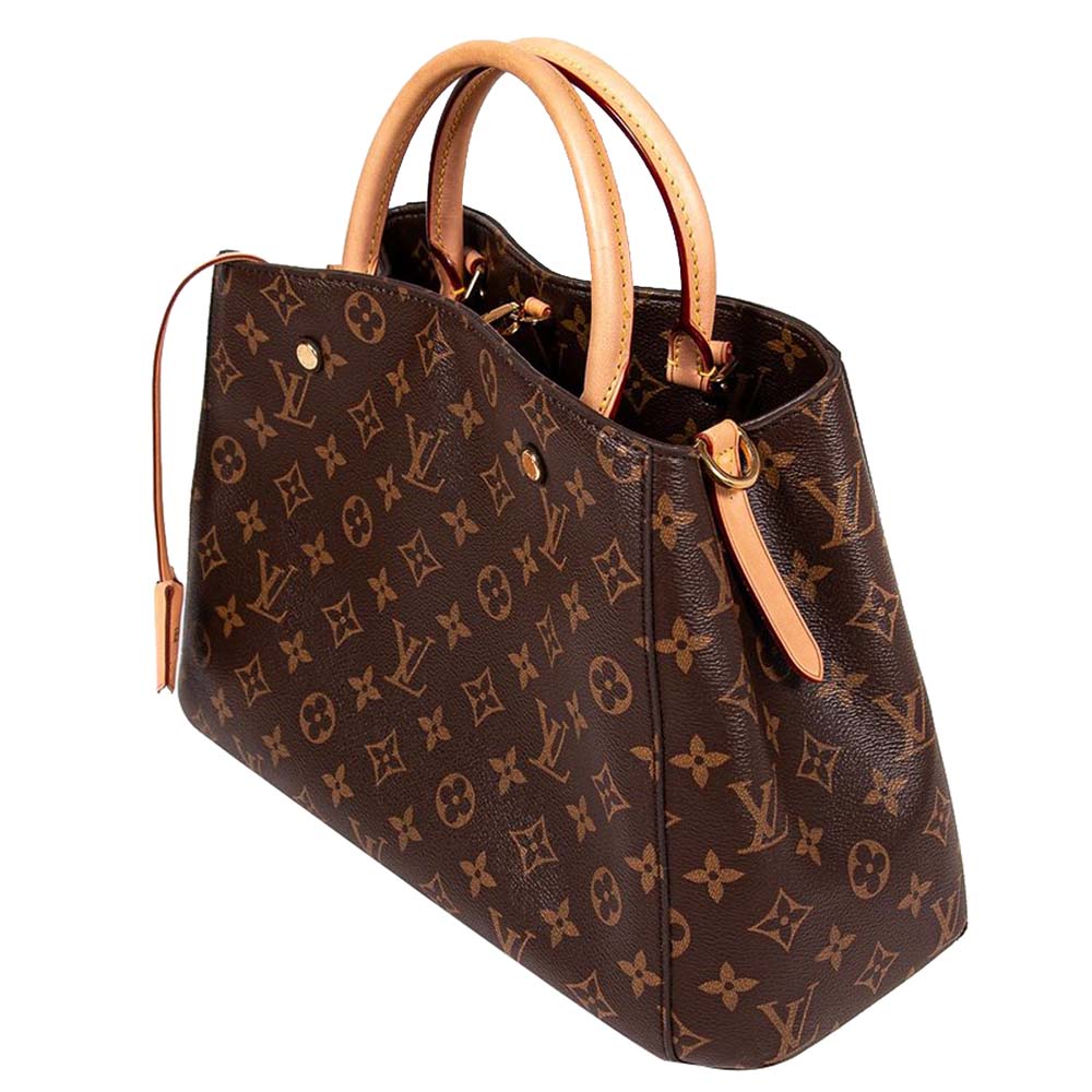 

Louis Vuitton Monogram Canvas Montaigne MM Bag, Brown