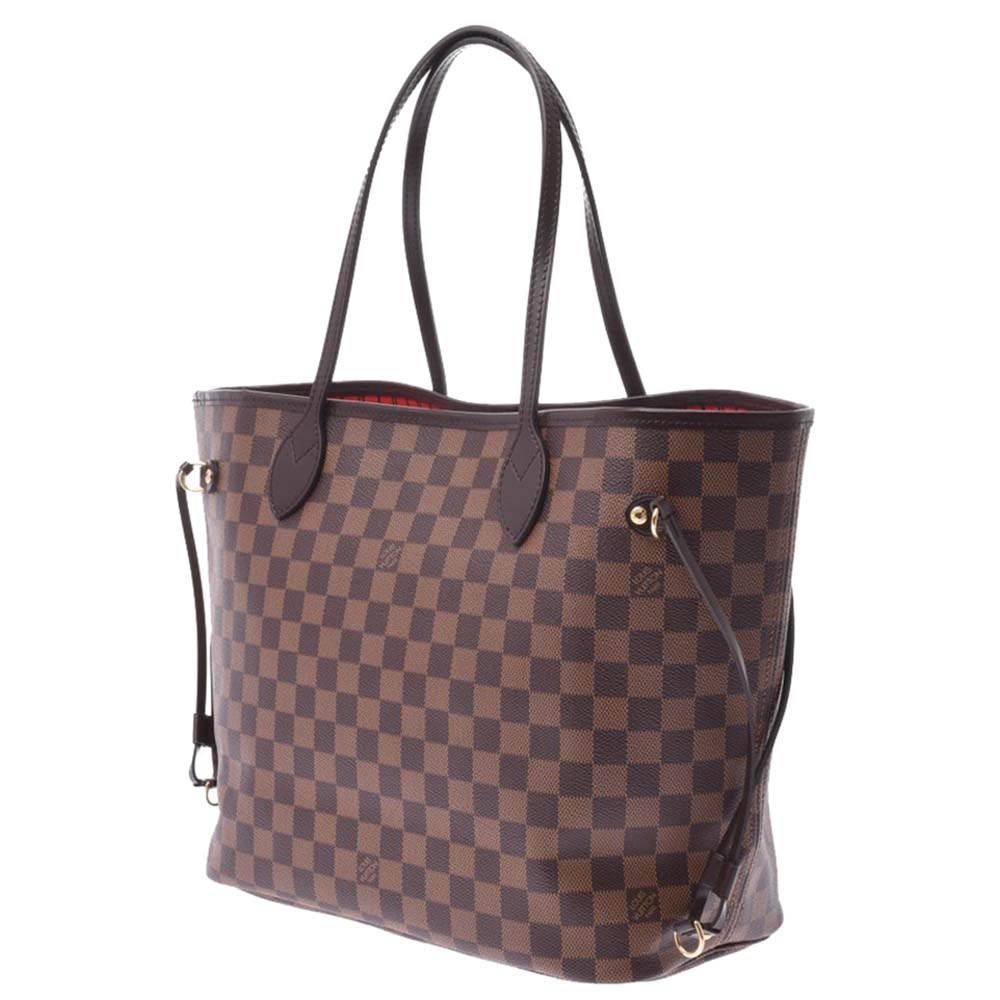 

Louis Vuitton Damier Canvas Neverfull MM Tote Bag, Brown