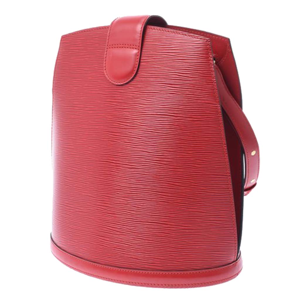 

Louis Vuitton Red Epi Leather Cluny Shoulder Bag