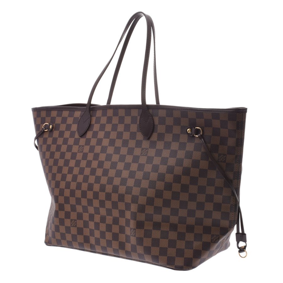 

Louis Vuitton Damier Canvas Neverfull GM Bag, Brown