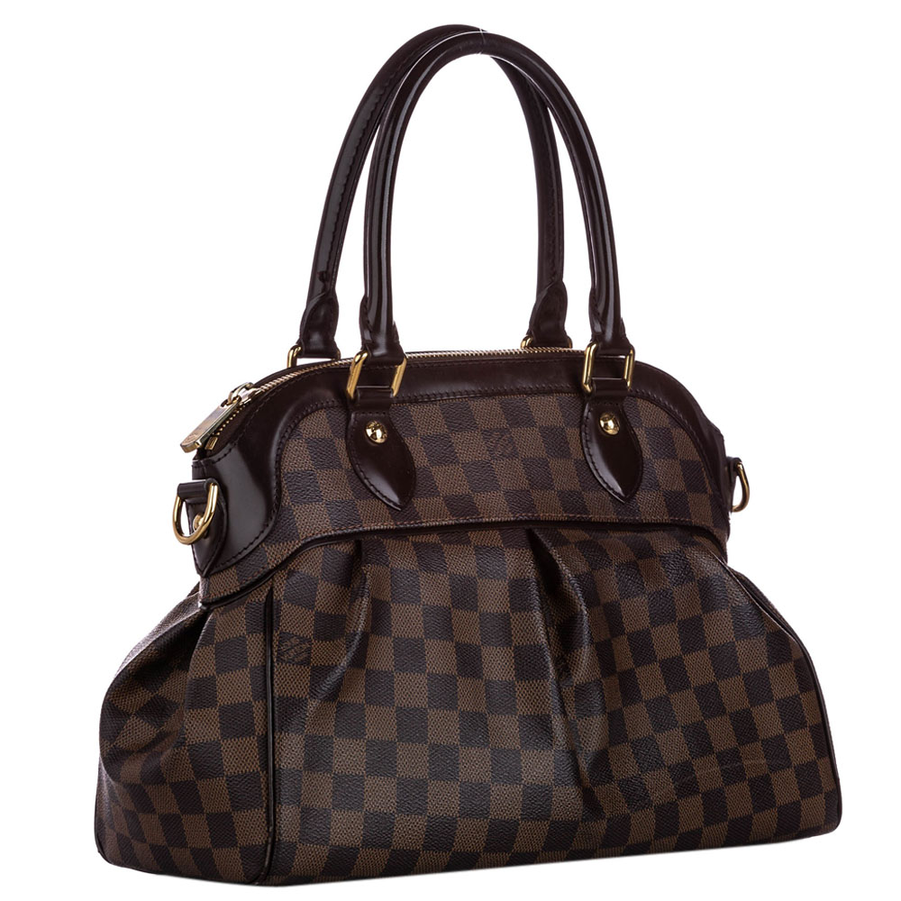 

Louis Vuitton Damier Ebene Canvas Trevi PM Bag, Brown