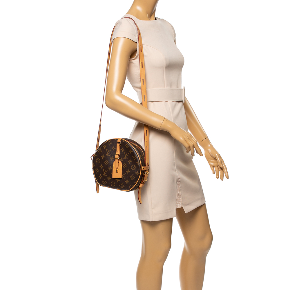 

Louis Vuitton Monogram Canvas Boite Chapeau Souple MM Bag, Brown