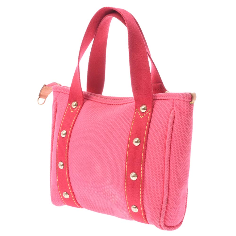 

Louis Vuitton Pink Antigua Cabas PM Bag