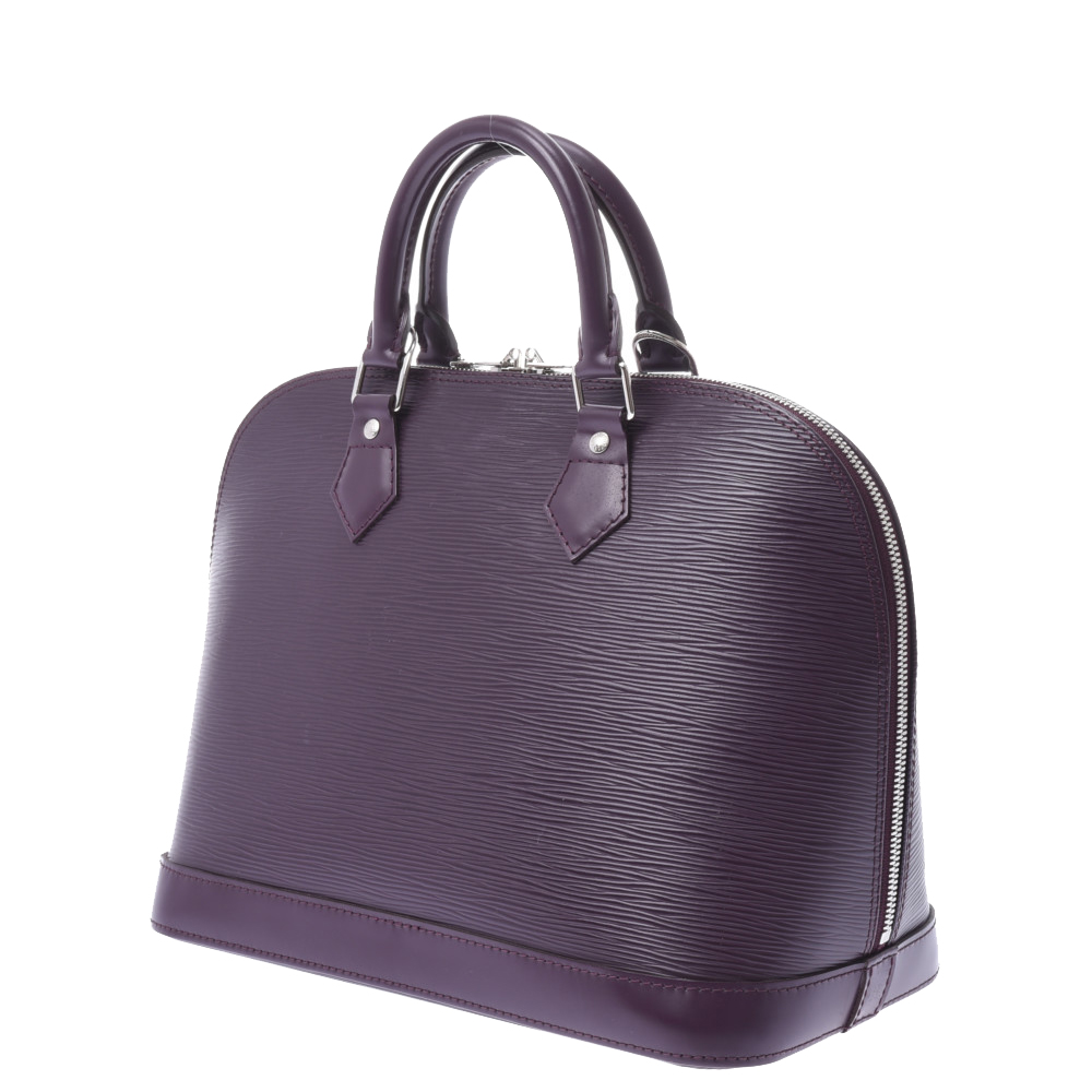 

Louis Vuitton Purple Epi Leather Alma Bag