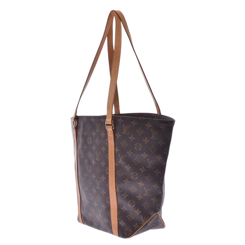 

Louis Vuitton Brown Monogram Canvas Sac Shopping Tote Bag