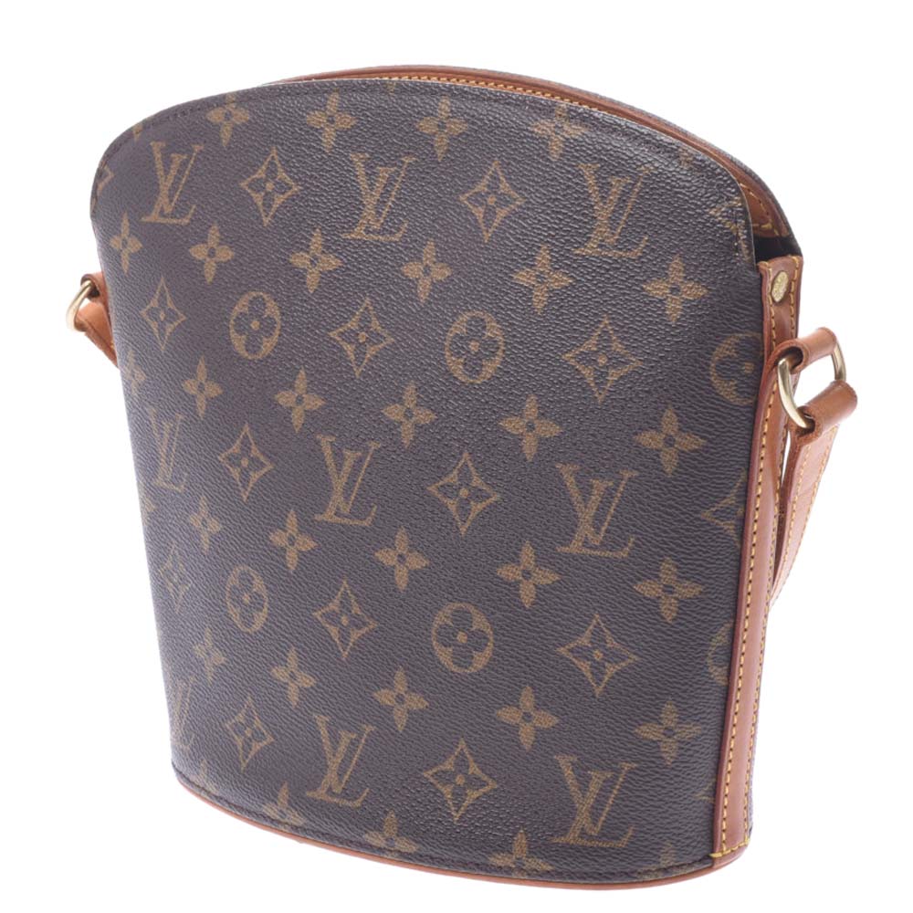 

Louis Vuitton Brown Monogram Canvas Drouot Bag