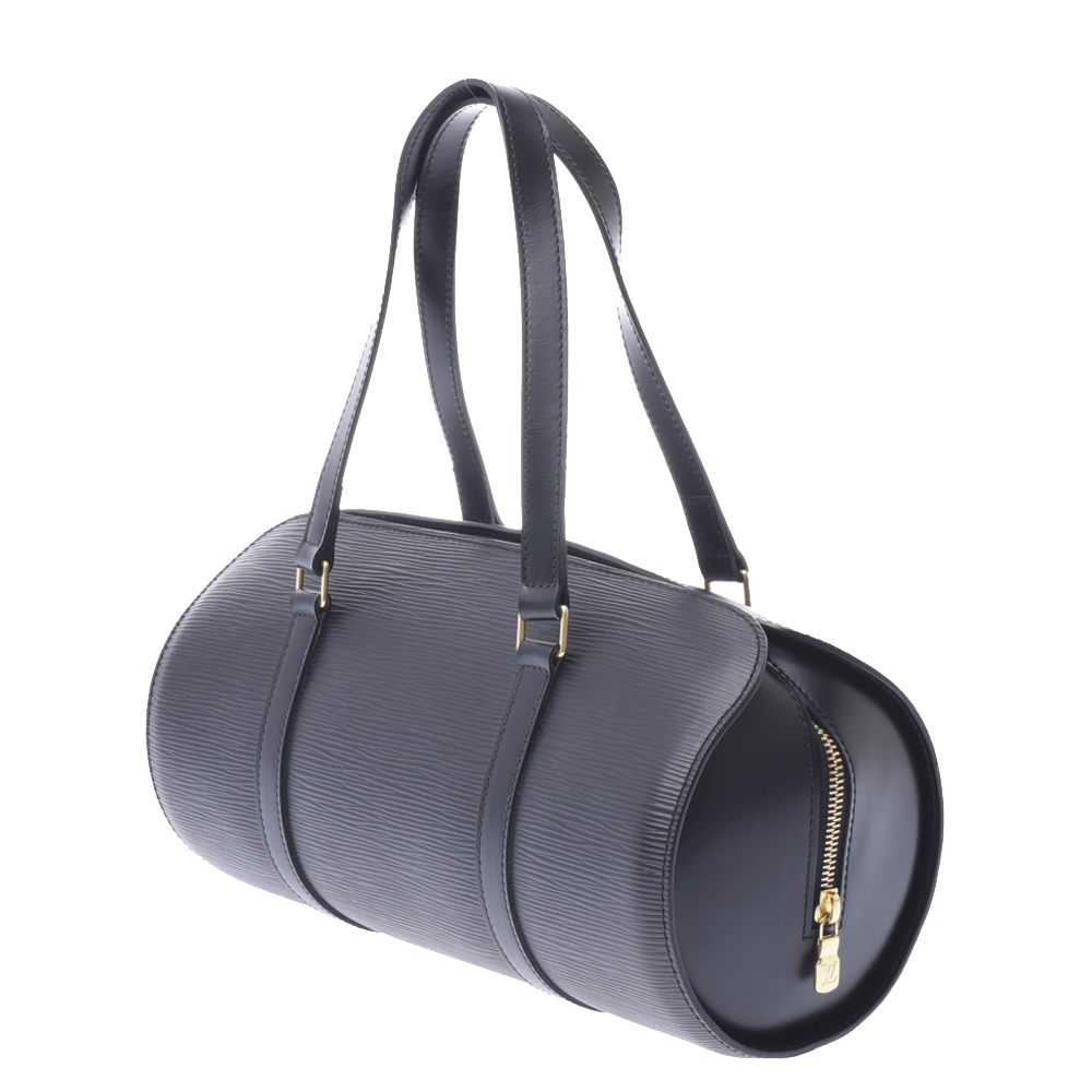 

Louis Vuitton Black Epi Leather Soufflot Bag