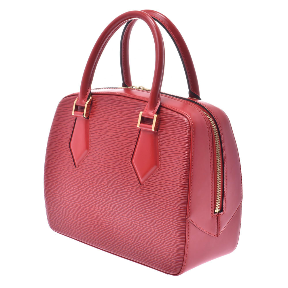 

Louis Vuitton Red Epi Leather Sablon Bag