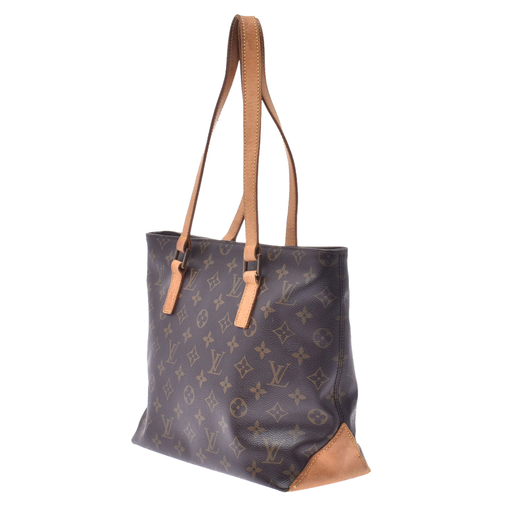 

Louis Vuitton Brown Monogram Canvas Cabas Piano Tote Bag