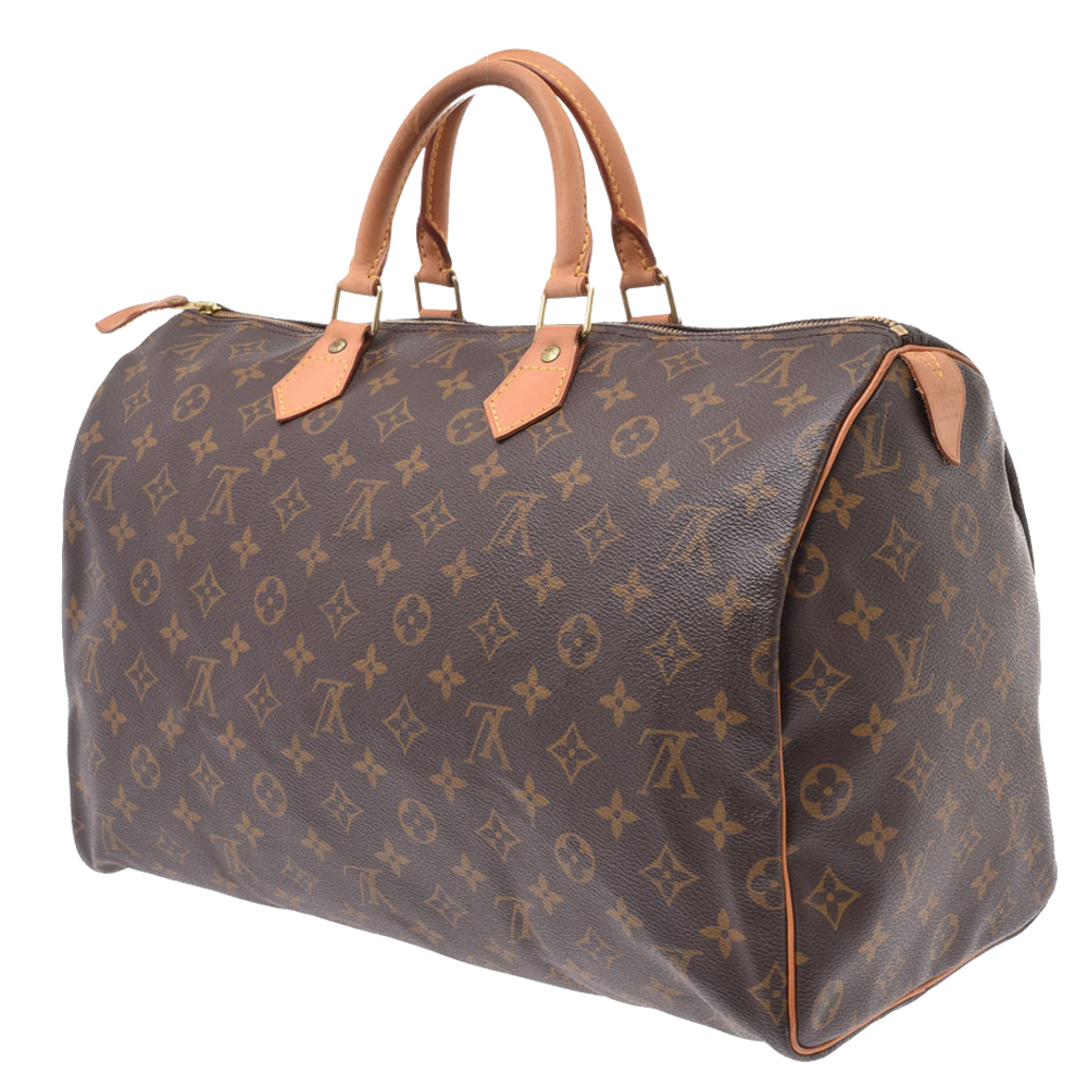 

Louis Vuitton Brown Monogram Canvas Speedy 40 Bag
