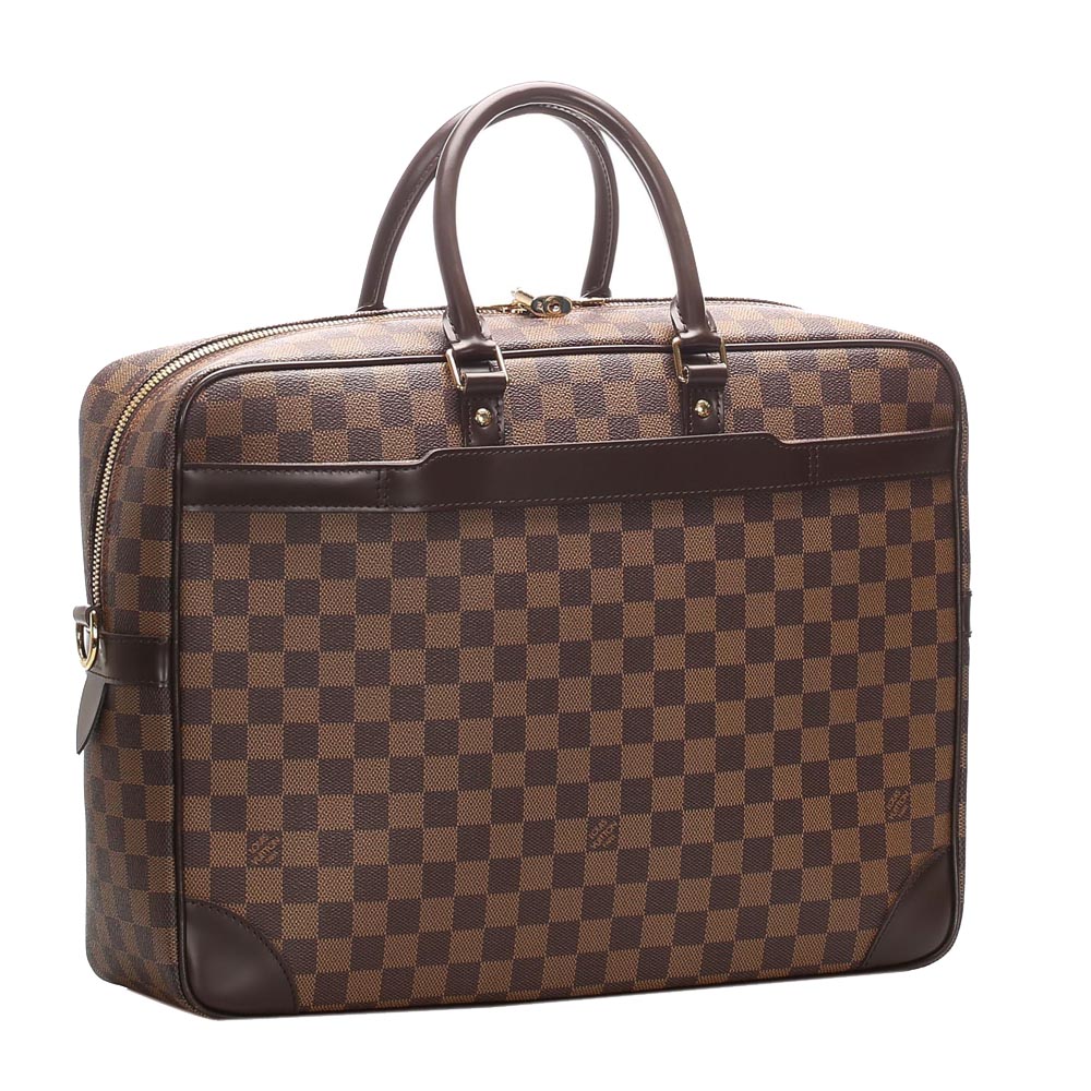 

Louis Vuitton Damier Ebene Canvas Porte-Documents Voyage Bag, Brown