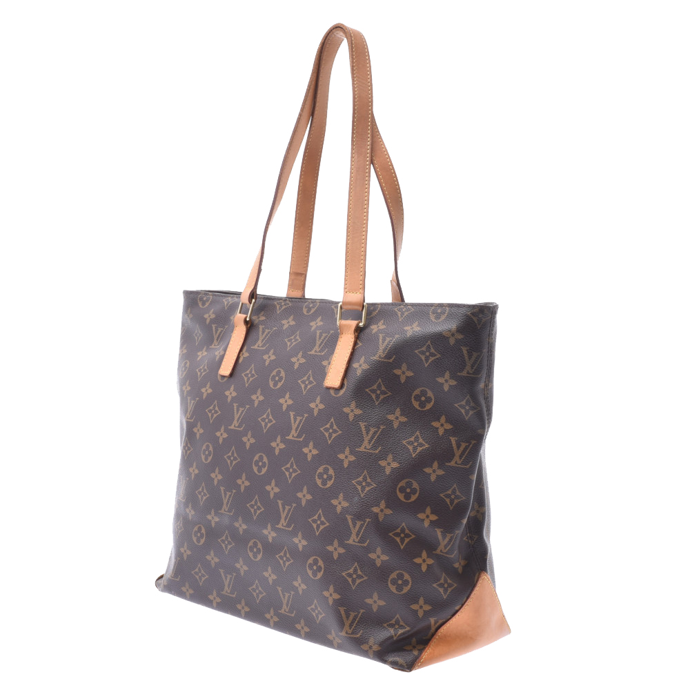 

Louis Vuitton Brown Monogram Canvas Cabas Mezzo Bag
