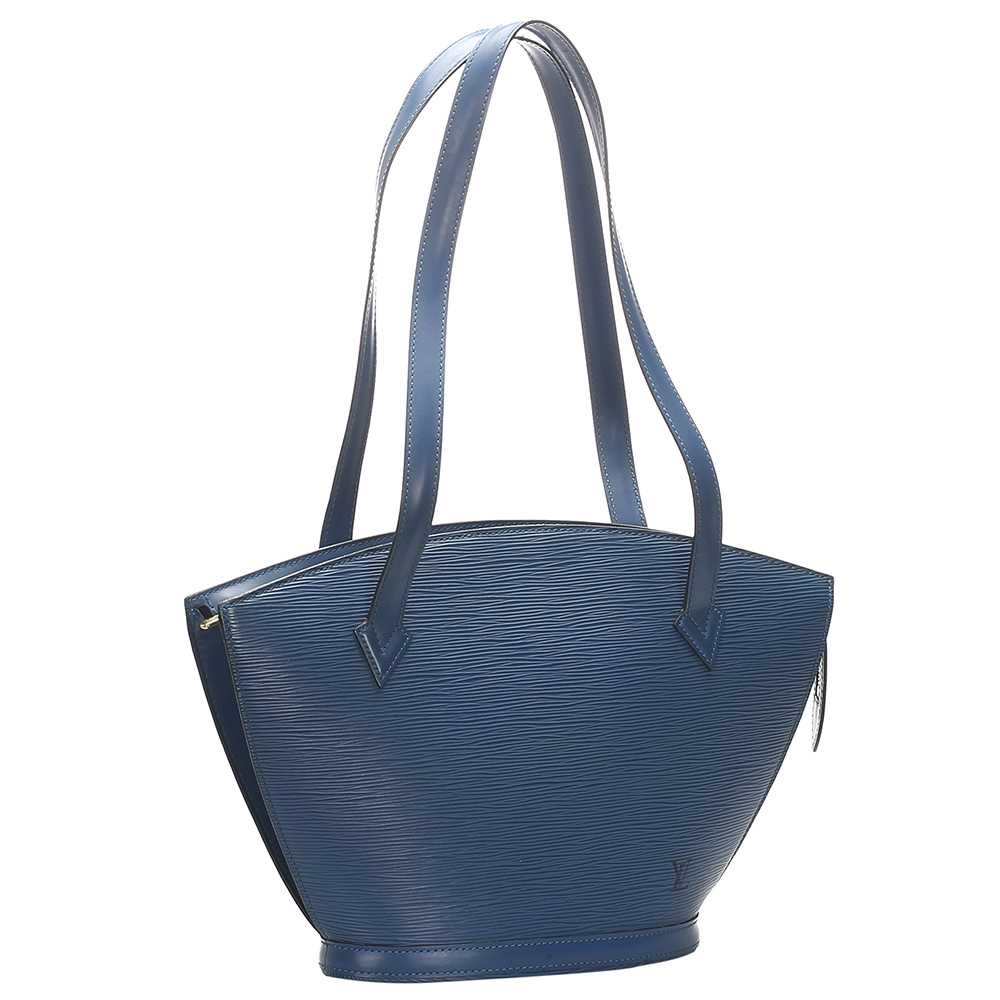 

Louis Vuitton Blue Epi Leather Saint Jacques PM Bag