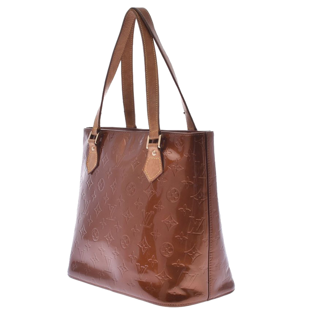 

Louis Vuitton Brown Monogram Vernis Houston Bag