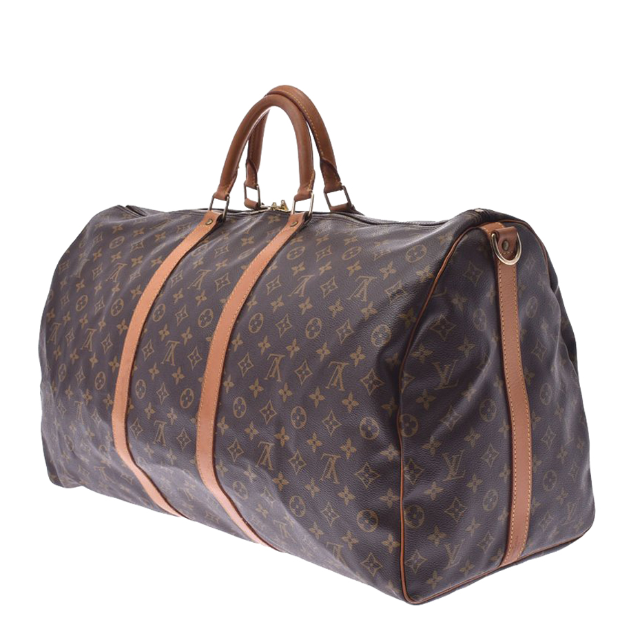 

Louis Vuitton Brown Monogram Canvas Keepall Bandouliere 60 Bag