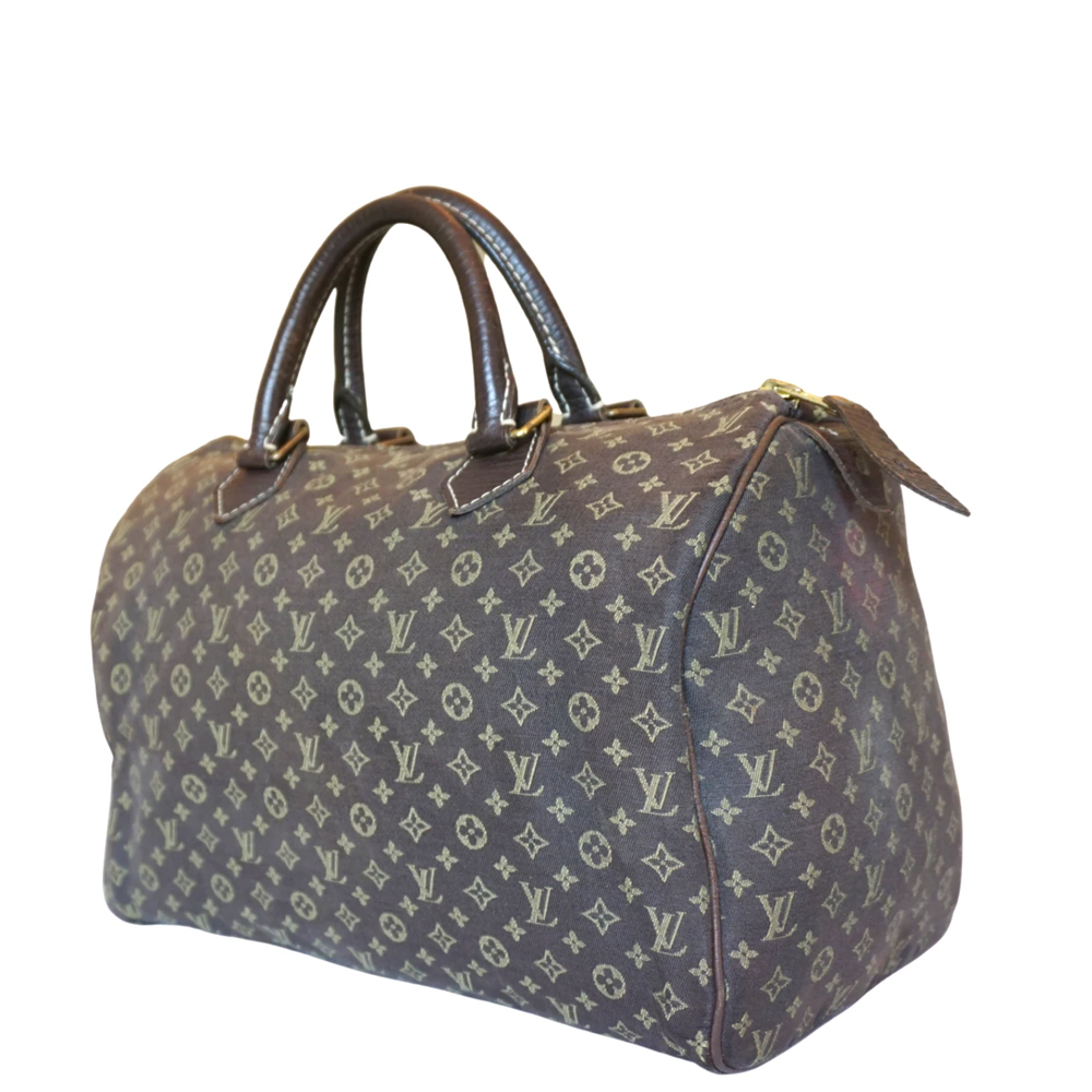 

Louis Vuitton Mini Lin Canvas Speedy 30 Bag, Multicolor