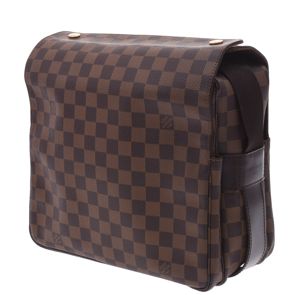 

Louis Vuitton Brown Damier Canvas Naviglio Messenger Bag