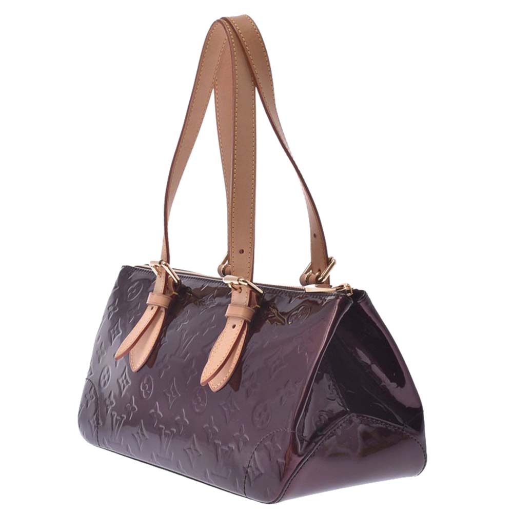 

Louis Vuitton Brown Monogram Vernis Rosewood Avenue Bag