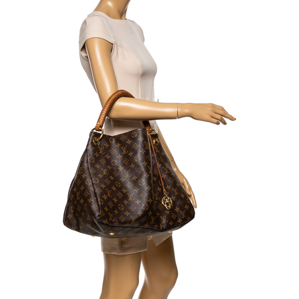 

Louis Vuitton Monogram Canvas Artsy MM Bag, Brown