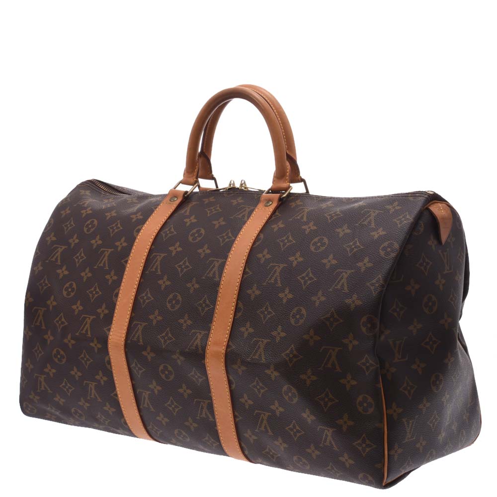 

Louis Vuitton Brown Monogram Canvas Keepall 50 Bag