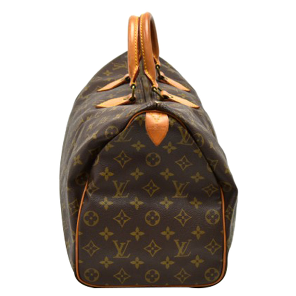 

Louis Vuitton Monogram Canvas Speedy 40 Bag, Brown