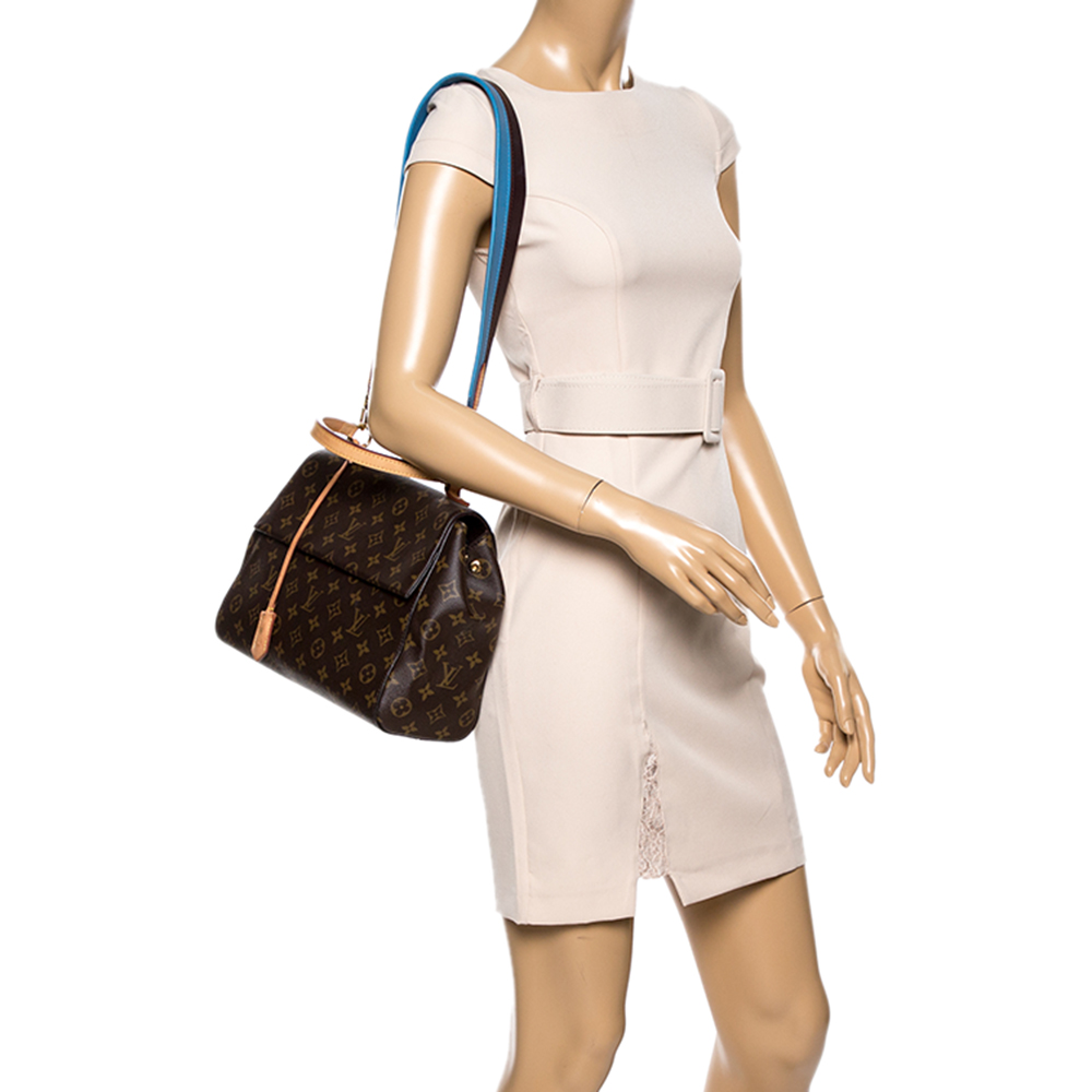 

Louis Vuitton Monogram Canvas Cluny MM Bag, Brown