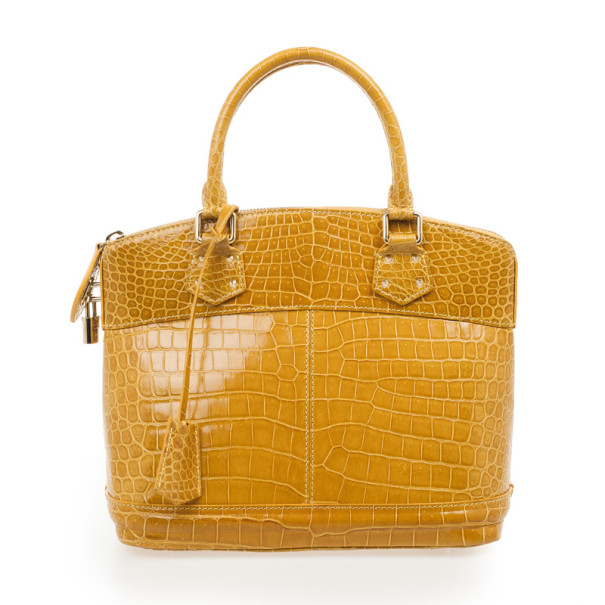 Louis Vuitton Crocodile Lockit PM Bag Louis Vuitton | The Luxury Closet