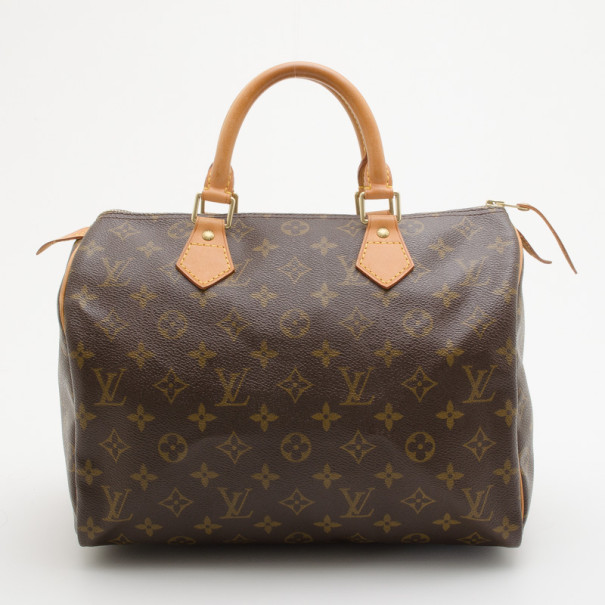 Pre Owned Louis Vuitton Monogram Speedy 30