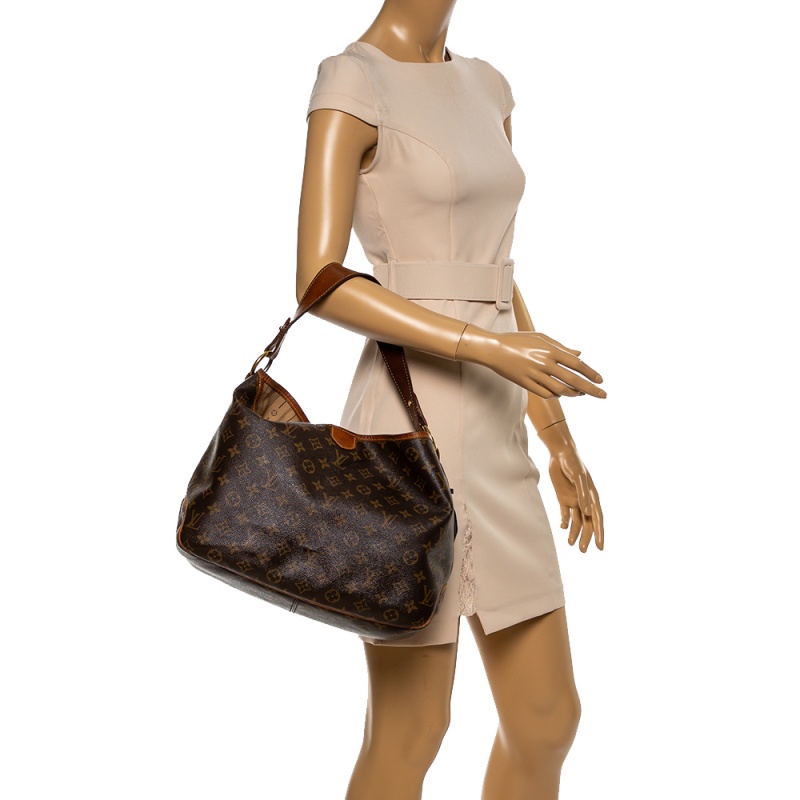 

Louis Vuitton Monogram Canvas Delightful PM Bag, Brown