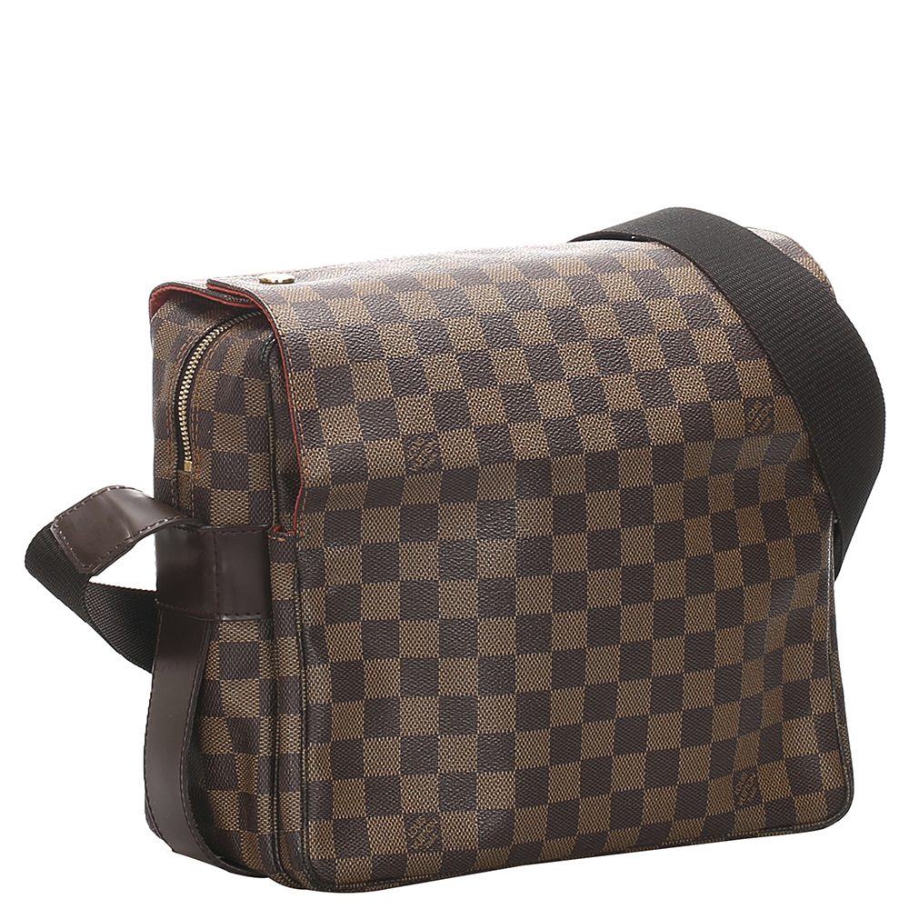 

Louis Vuitton Damier Ebene Canvas Naviglio Bag, Brown