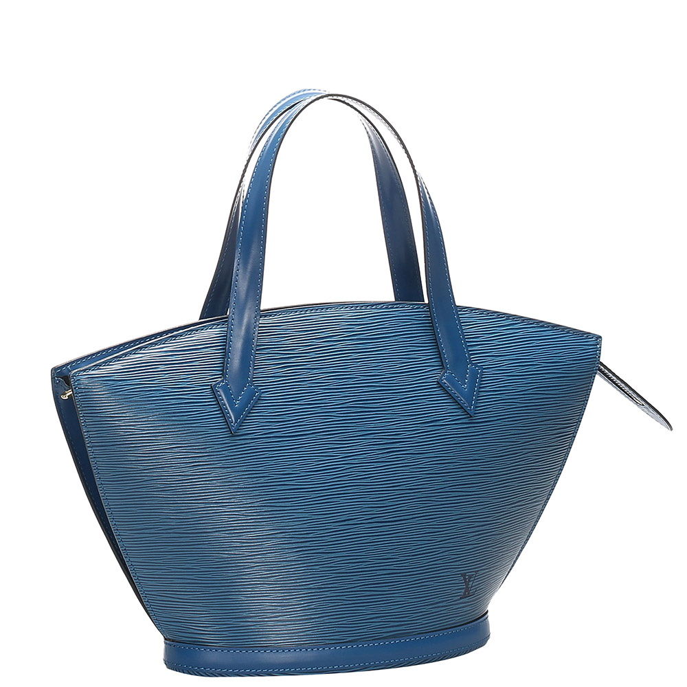 

Louis Vuitton Blue Epi Leather Saint Jacques PM Bag