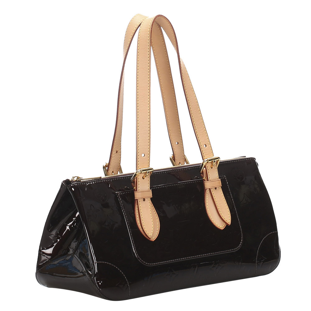 

Louis Vuitton Brown Monogram Vernis Rosewood Avenue bag