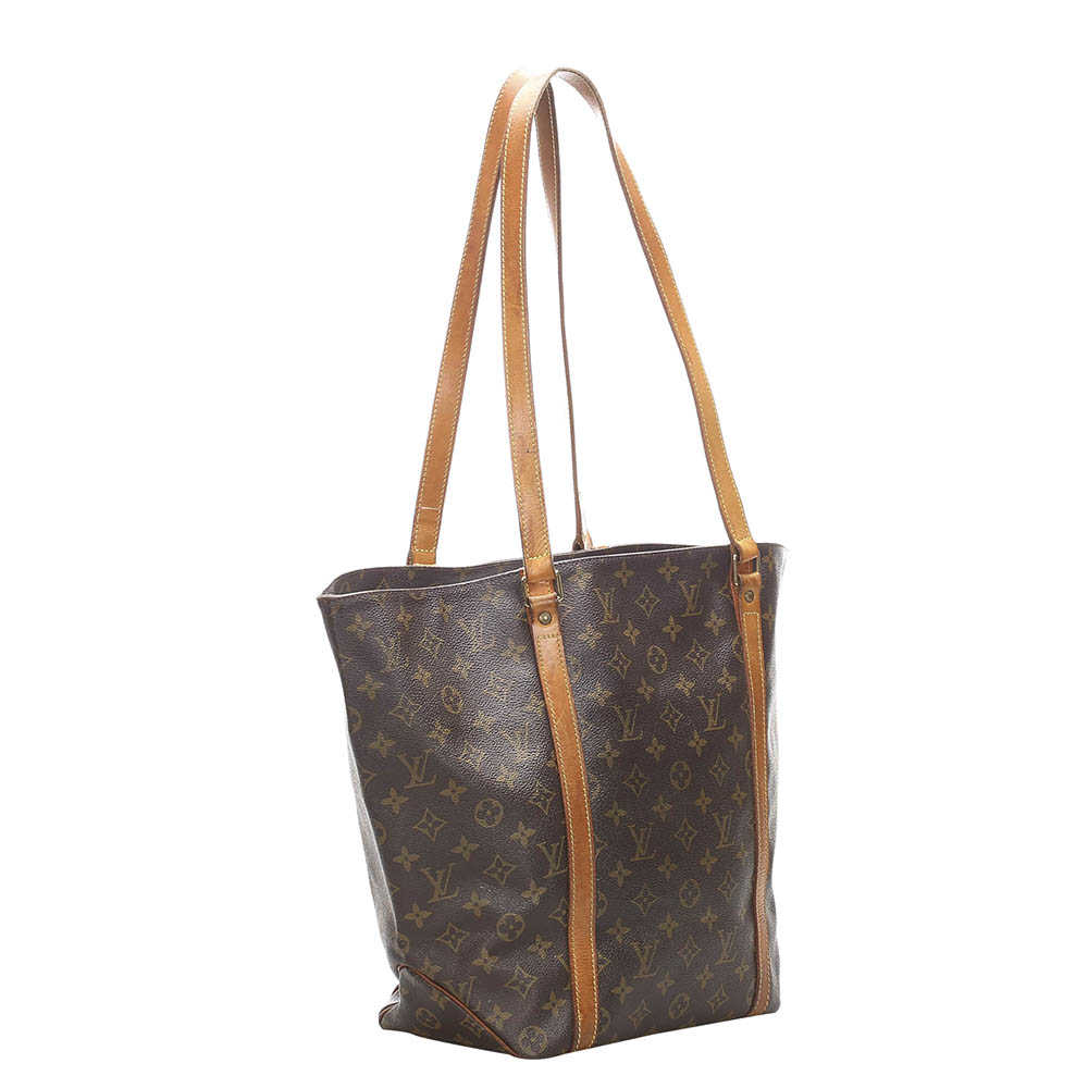 

Louis Vuitton Monogram Canvas Sac Shopping 48 Bag, Brown