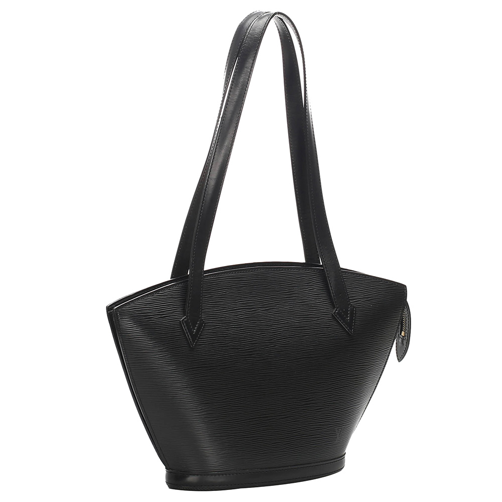 

Louis Vuitton Black Epi Leather Saint Jacques Short Straps GM Bag