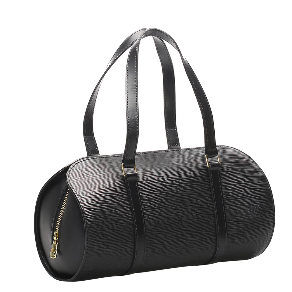 

Louis Vuitton Black Epi Leather Soufflot Bag