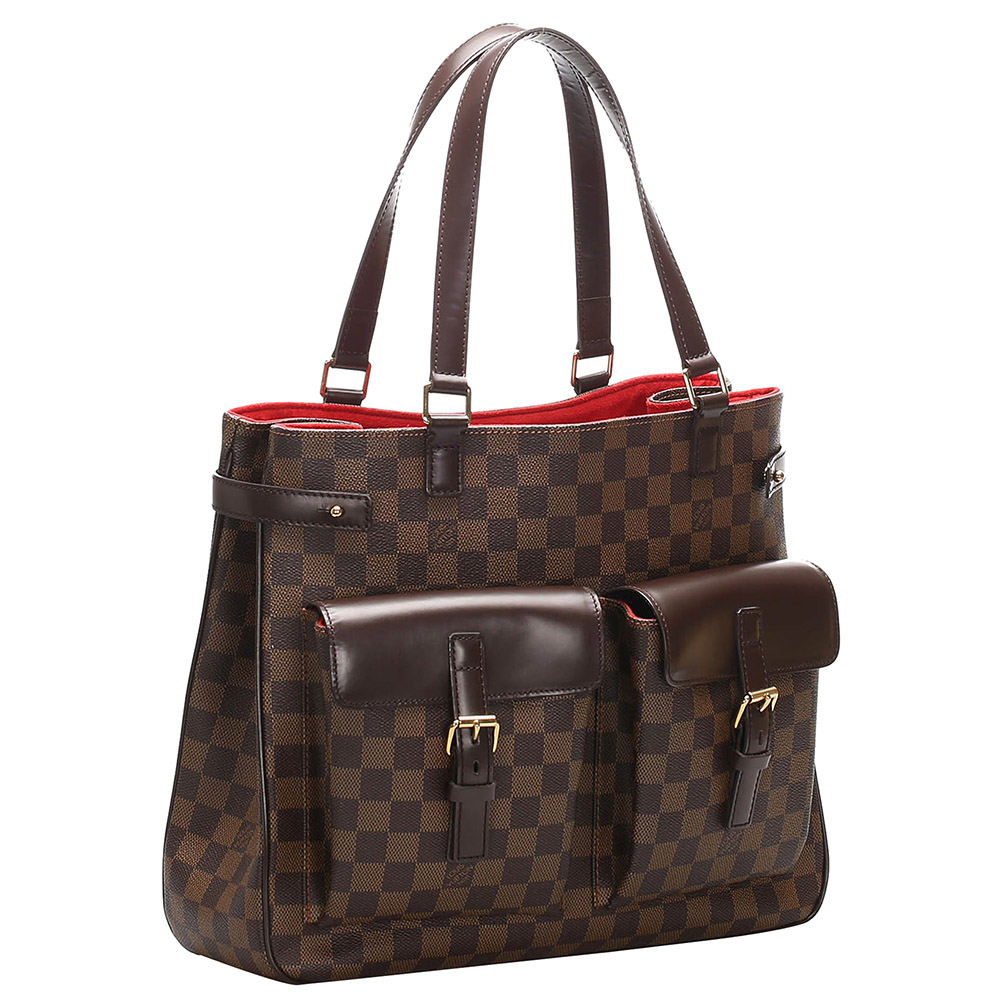 

Louis Vuitton Damier Ebene Canvas Uzes bag, Brown