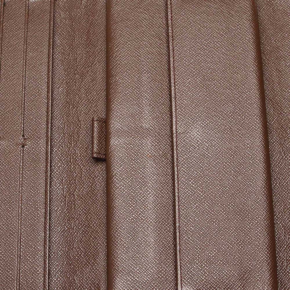 

Louis Vuitton Damier Ebene Canvas Sarah Wallet, Brown