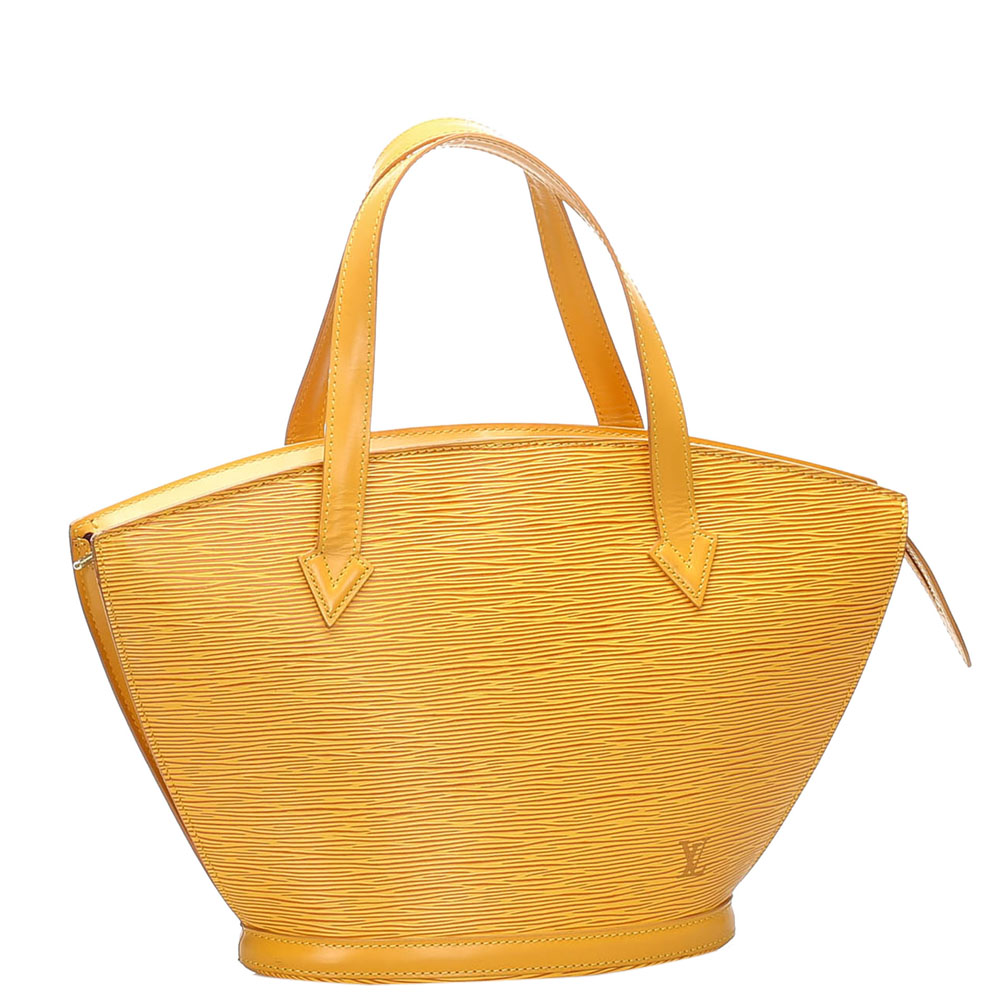 

Louis Vuitton Yellow Epi Leather Saint Jacques Short Straps PM Bag