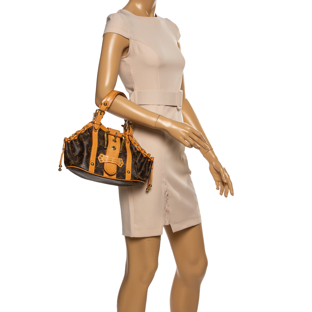 

Louis Vuitton Monogram Canvas Theda GM Bag, Brown