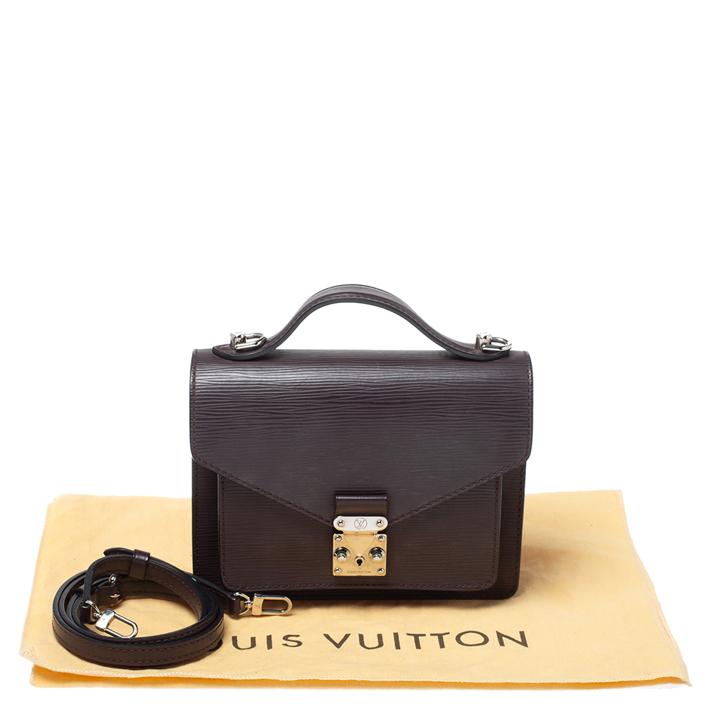 Louis Vuitton Questche Epi Leather Monceau BB Bag - Yoogi's Closet
