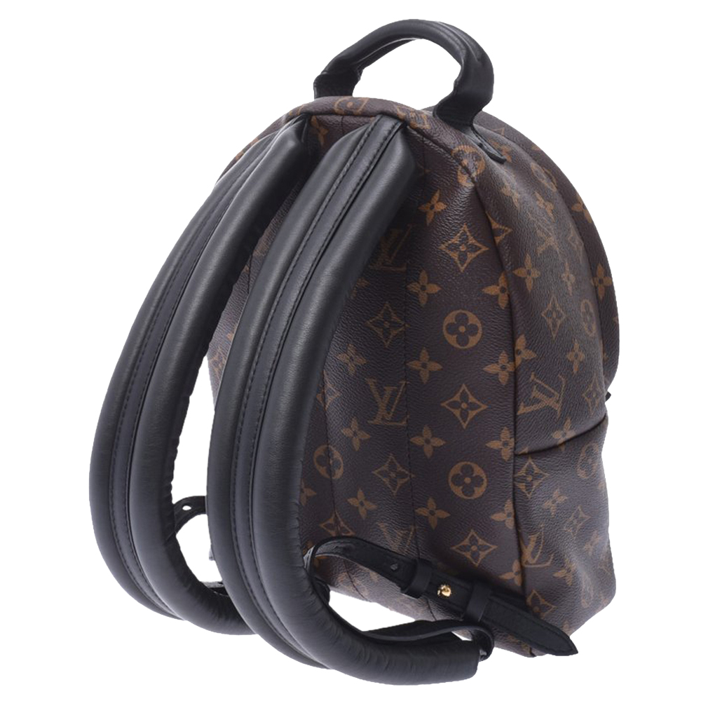 

Louis Vuitton Brown Monogram Canvas Palm Springs PM Backpack Bag, Black